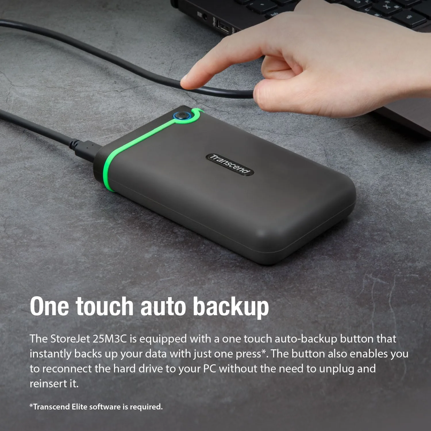 Transcend StoreJet 25M3C Portable HDD 2tb