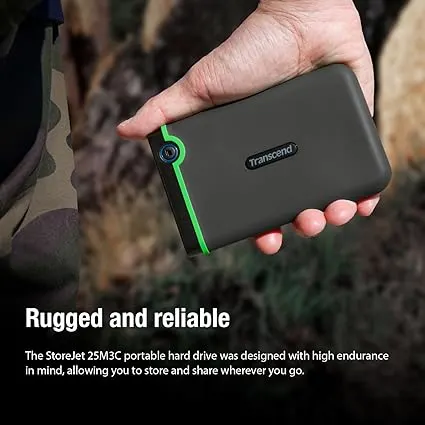 Transcend StoreJet 25M3C Portable HDD 2tb
