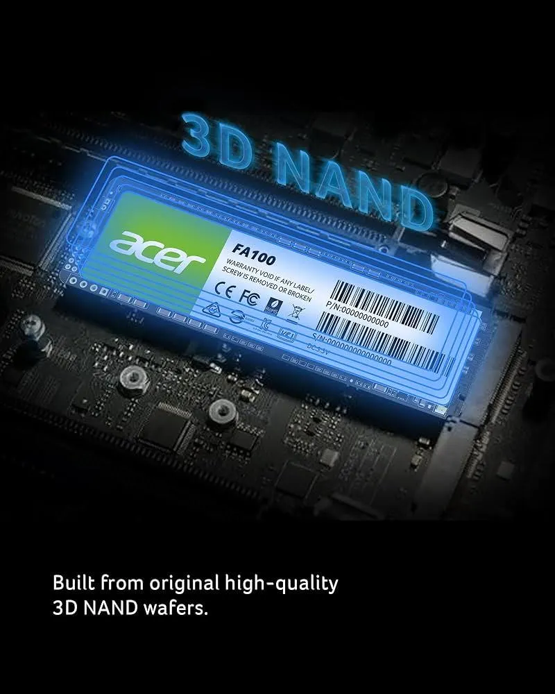 ACER ORIGINAL FA100 1TB NVME 2280 NEW 3300MBPS