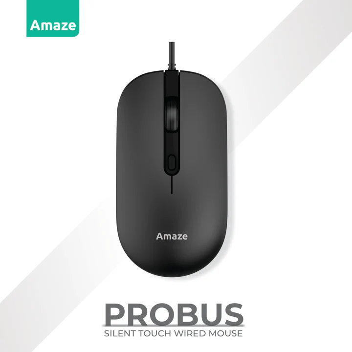 Probus Series Silent Touch Wired Mouse A704