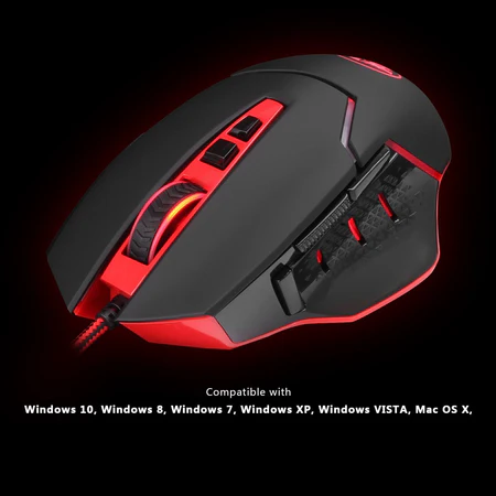 Redragon M907 INSPIRIT 14400 DPI Gaming Mouse