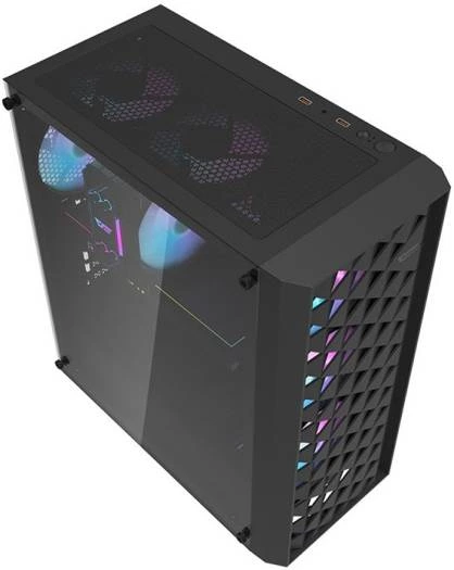 DK351 Black Mesh Gaming Case