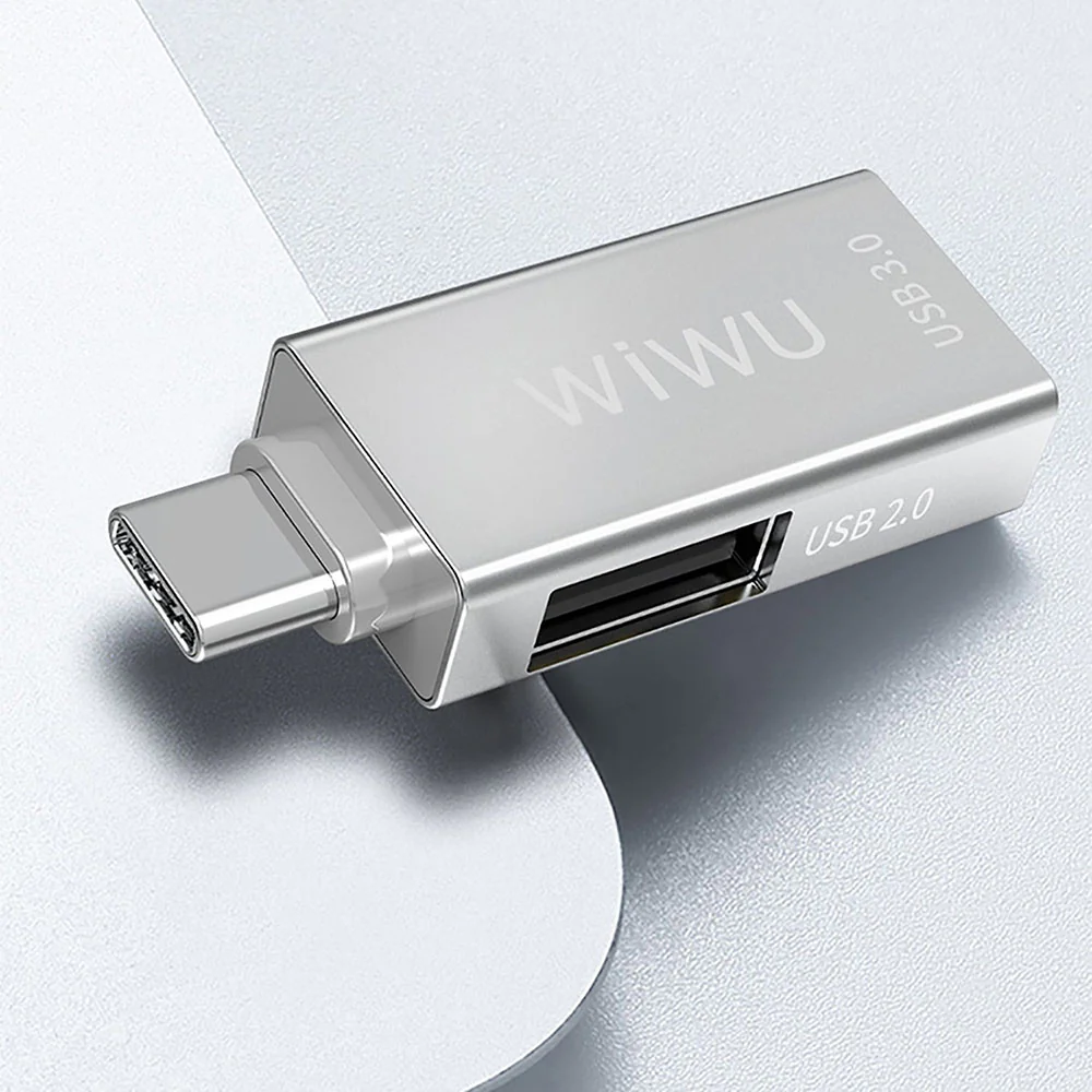 WIWU T02 USB TYPE C TO 2 X USB