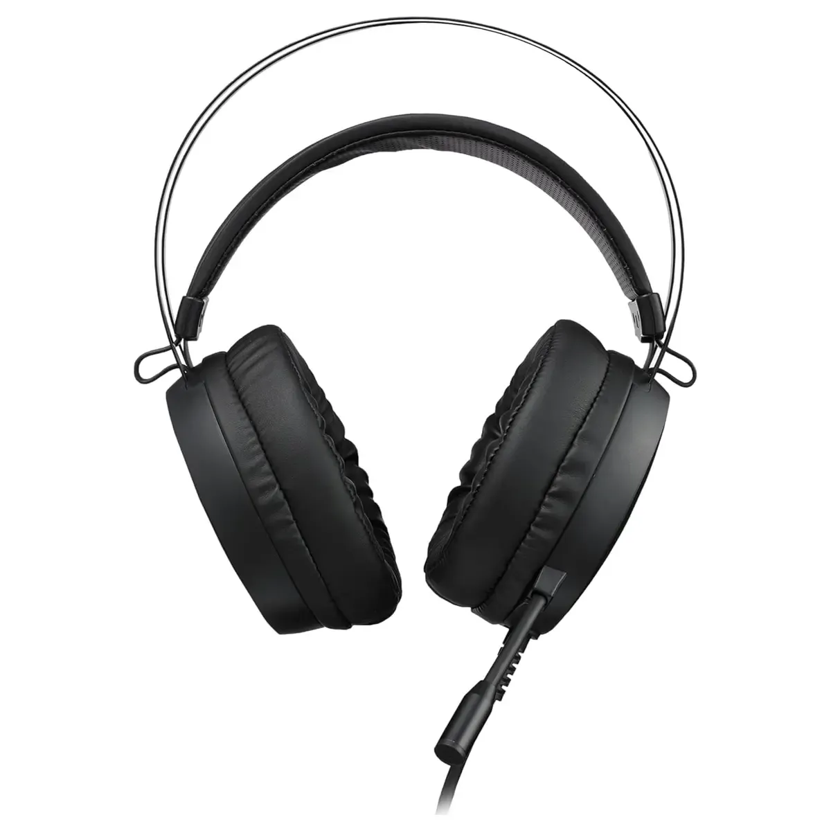 Rapoo VH310 Virtual 7.1 gaming headset with 50mm drivers, ENC microphone, and lightweight suspension headband