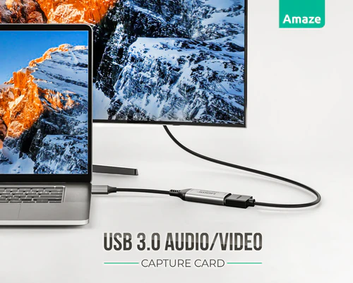 Amaze USB 3.0 Audio/Video Capture Card – 4K Input - Image 3