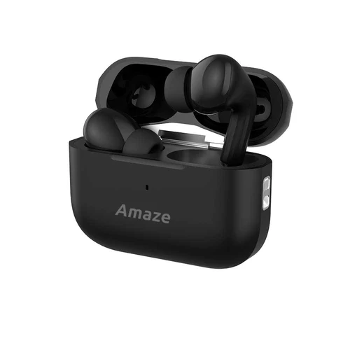 Amaze A600 Black Wireless Earbuds with 30H Playtime - Image 5