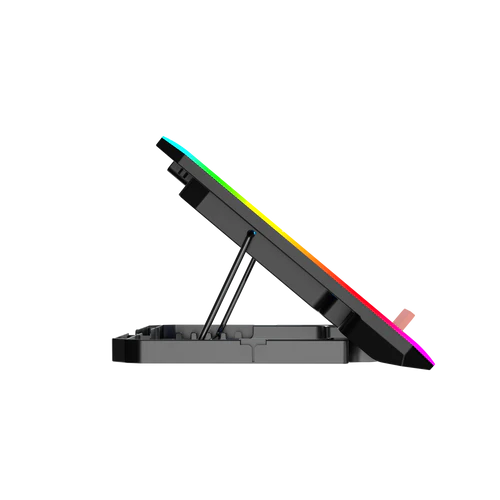 Amaze A500 RGB Laptop Cooling Stand – 6 Fans & 10 Lights - Image 2