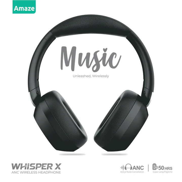 Whisperx Anc Wireless Headphone | A655