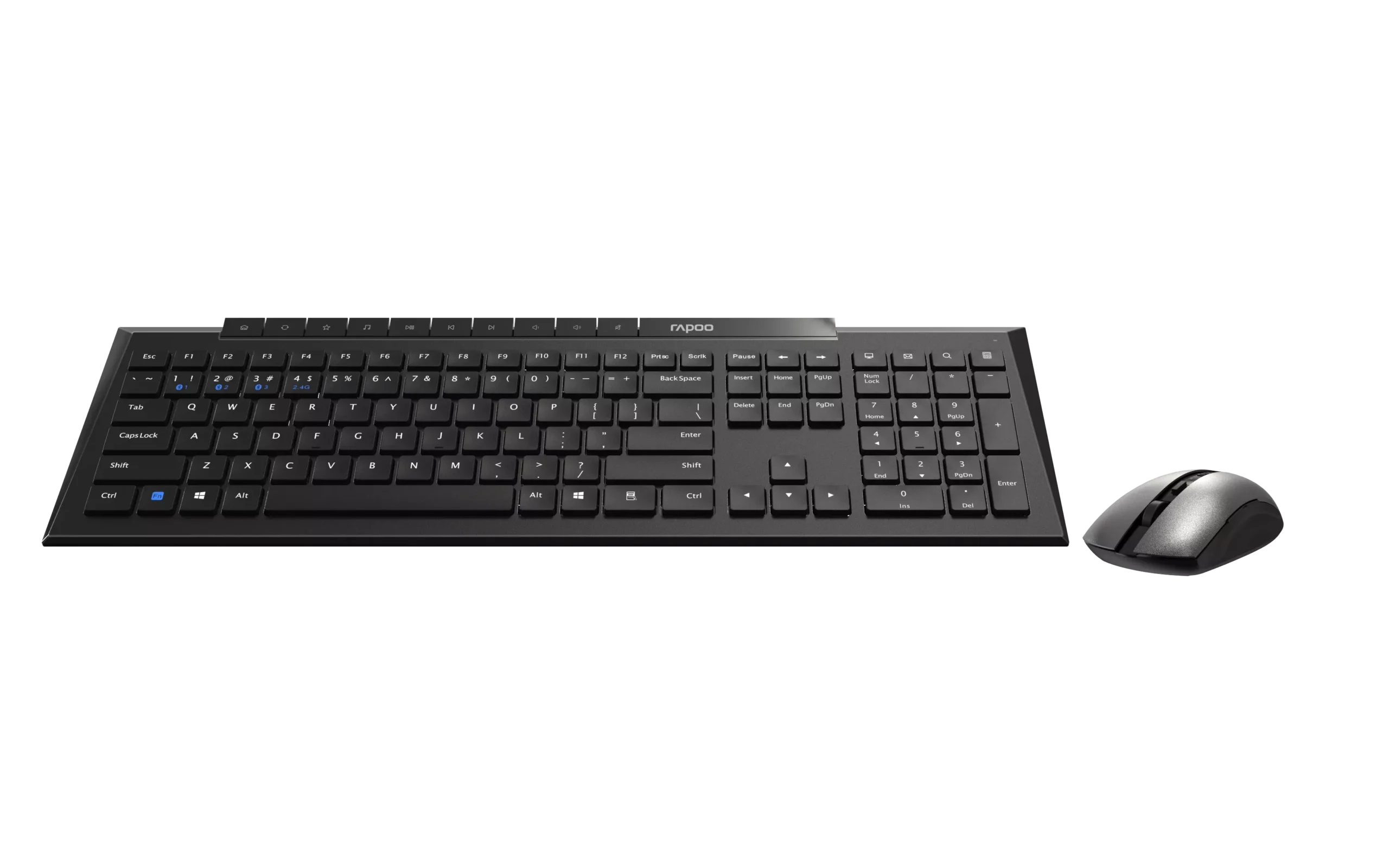 Rapoo 8210M Keyboard Mouse Combo black