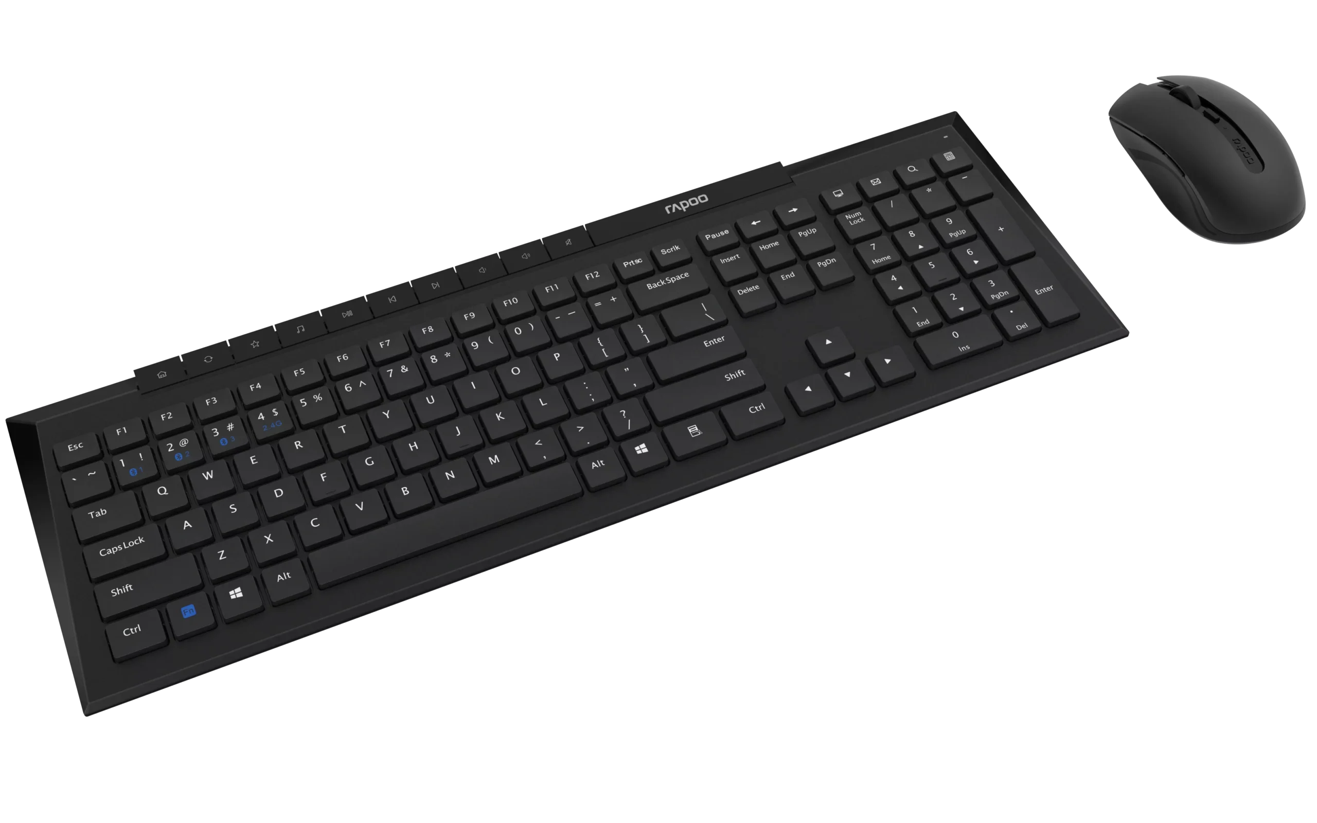 Rapoo 8210M Keyboard Mouse Combo black